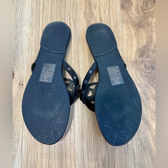 Pierre Dumas Women's Black Sandals Size 7.5 LNC - Picture 6 of 7